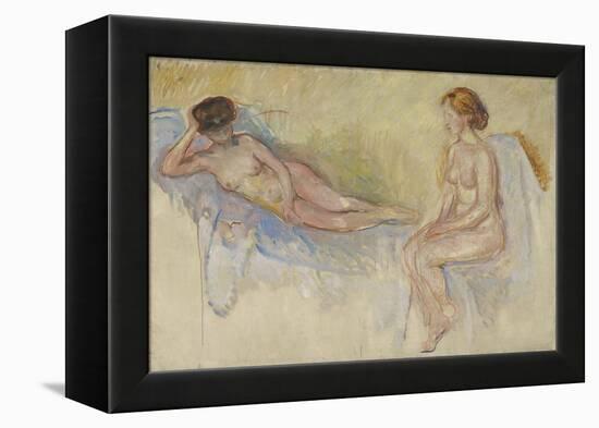 Two Nudes, C.1902-3 (Oil on Canvas)-Edvard Munch-Framed Premier Image Canvas
