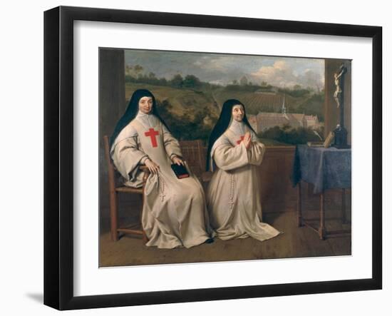 Two Nuns-Philippe De Champaigne-Framed Giclee Print