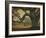 Two Oaks in Rain, Audubon Gardens-William Guion-Framed Giclee Print