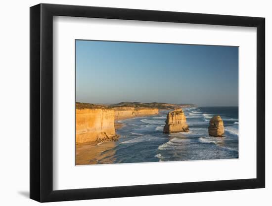 Two of the Twelve Apostles, Twelve Apostles National Park, Port Campbell, Victoria, Australia-Richard Nebesky-Framed Photographic Print