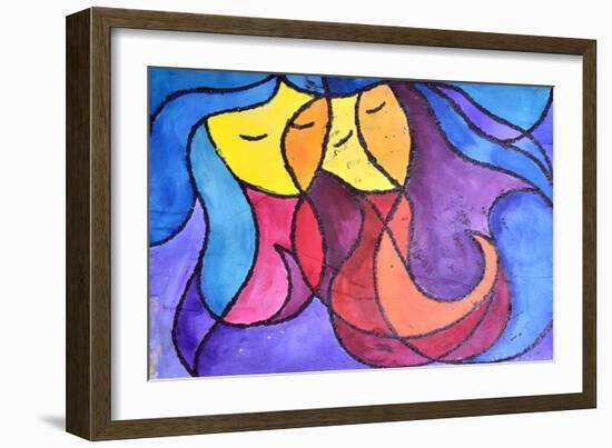 Two of You-Guilherme Pontes-Framed Giclee Print