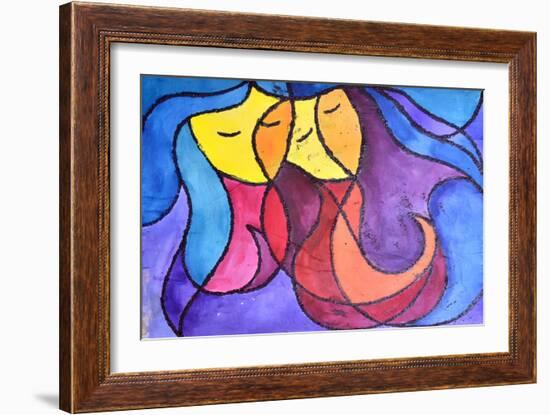 Two of You-Guilherme Pontes-Framed Giclee Print