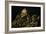 Two Old Men Eating, One of the Black Paintings from the Quinta Del Sordo, Goya's House, 1819-1823-Francisco de Goya-Framed Giclee Print