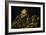 Two Old Men Eating, One of the Black Paintings from the Quinta Del Sordo, Goya's House, 1819-1823-Francisco de Goya-Framed Giclee Print