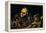 Two Old Men Eating Soup-Francisco de Goya-Framed Premier Image Canvas