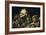 Two Old Men Eating-Francisco de Goya-Framed Art Print