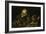 Two Old People Eating Soup 1819 Black Painting 53X85Cm-Francisco de Goya-Framed Giclee Print