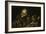 Two Old People Eating Soup 1819 Black Painting 53X85Cm-Francisco de Goya-Framed Giclee Print