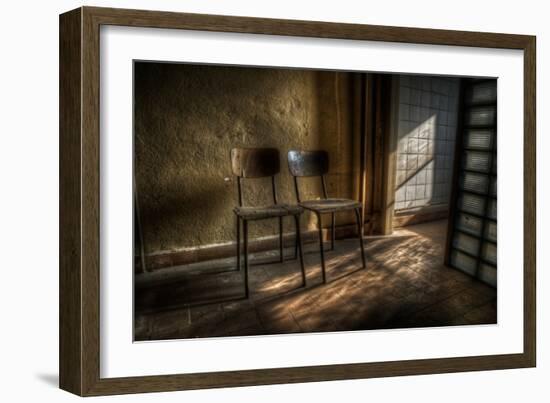 Two Old Seats-Nathan Wright-Framed Photographic Print