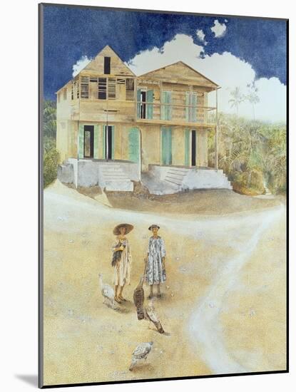 Two Old Sisters, Jacmel, Haiti, 1974-James Reeve-Mounted Giclee Print