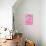 Two On Pink-null-Art Print displayed on a wall
