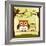 Two Owls on Swing-Nancy Lee-Framed Art Print