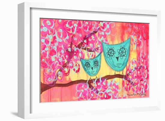 Two Owls-Jennifer McCully-Framed Giclee Print