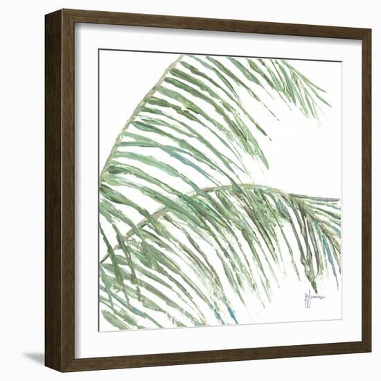 Two Palm Fronds I-Georgia Janisse-Framed Art Print