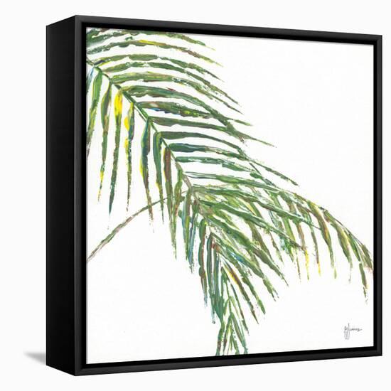 Two Palm Fronds II-Georgia Janisse-Framed Stretched Canvas