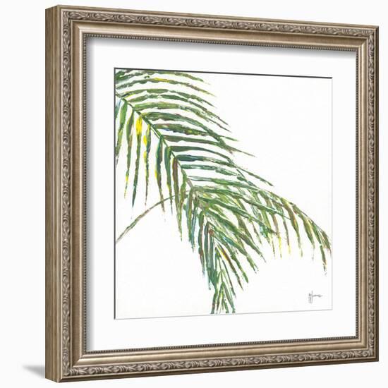 Two Palm Fronds II-Georgia Janisse-Framed Art Print