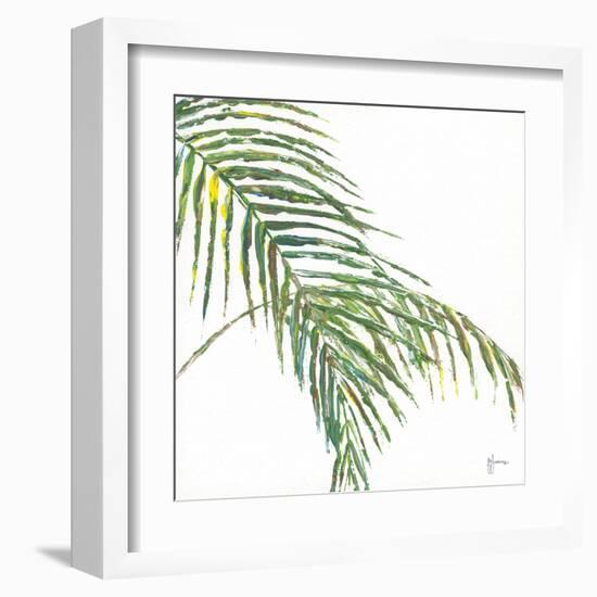 Two Palm Fronds II-Georgia Janisse-Framed Art Print