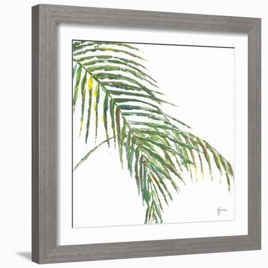 Two Palm Fronds II-Georgia Janisse-Framed Art Print