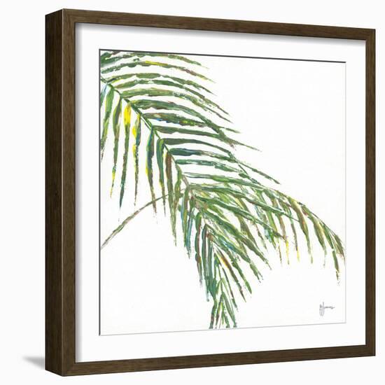 Two Palm Fronds II-Georgia Janisse-Framed Art Print