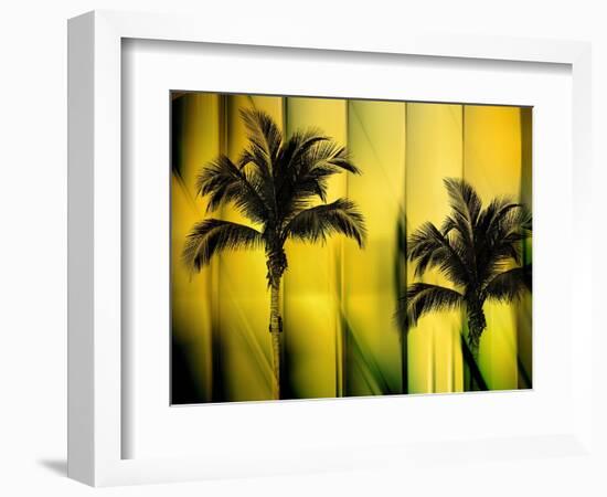 Two Palms-Andrew Michaels-Framed Photographic Print