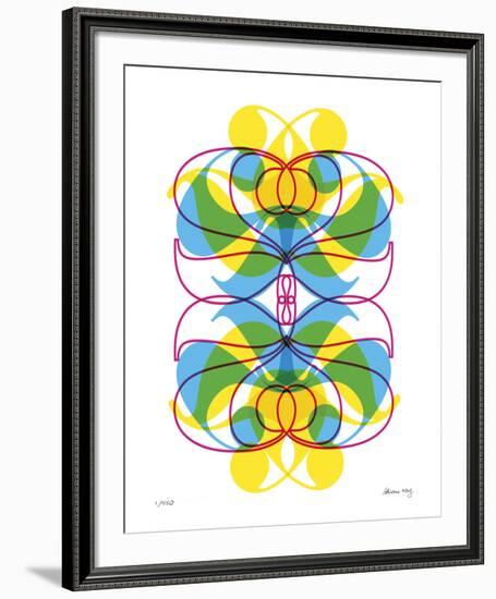 Two Pattern-Adrienne Wong-Framed Giclee Print