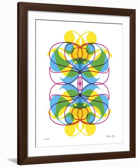 Two Pattern-Adrienne Wong-Framed Giclee Print