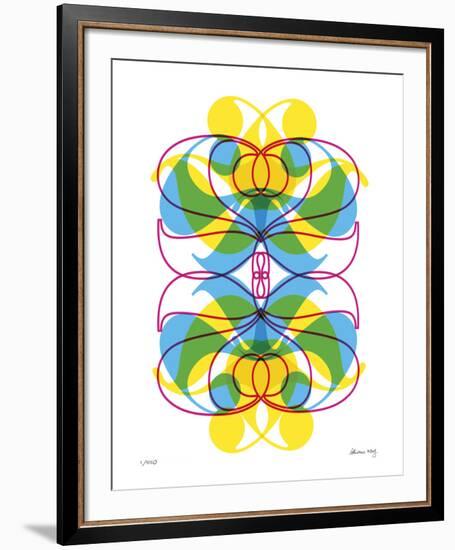 Two Pattern-Adrienne Wong-Framed Giclee Print