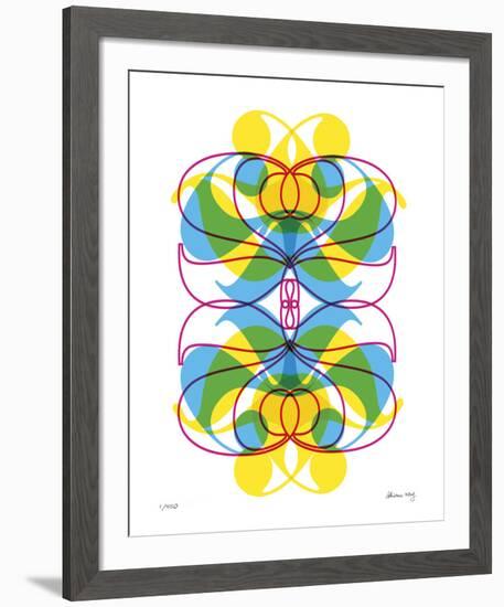 Two Pattern-Adrienne Wong-Framed Giclee Print