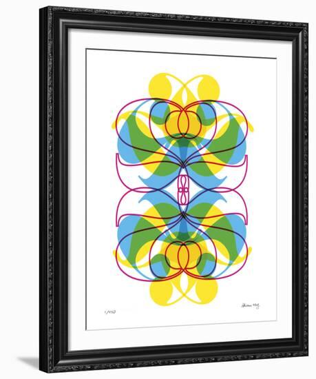 Two Pattern-Adrienne Wong-Framed Giclee Print