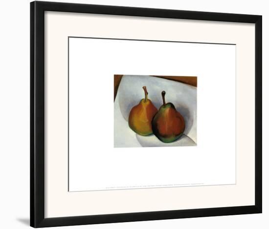 Two Pears, 1921-Georgia O'Keeffe-Framed Art Print