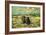 Two Peasant Women Digging In Field with Snow-Vincent van Gogh-Framed Art Print