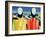 Two Peasants-Kasimir Malevich-Framed Giclee Print