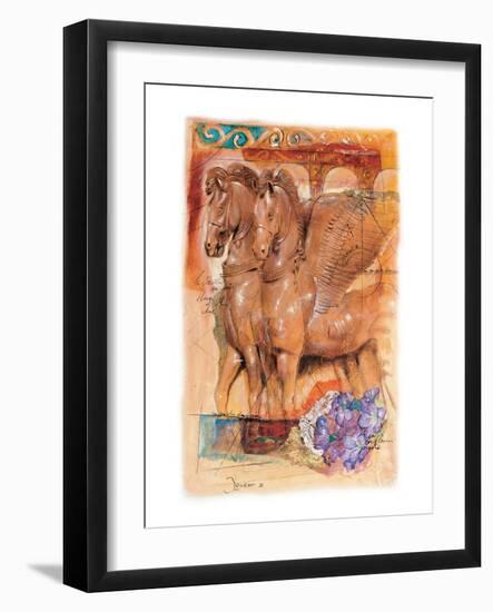 Two Pegassi-Joadoor-Framed Art Print