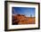 Two people mountain biking, Moab, Utah, USA-Richard Sisk-Framed Photographic Print