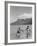 Two People on the Beach in Paradise Island, Tahiti-Carl Mydans-Framed Photographic Print