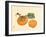 Two Persimmons-Bairei Kono-Framed Giclee Print