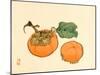 Two Persimmons-Bairei Kono-Mounted Giclee Print