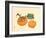 Two Persimmons-Bairei Kono-Framed Giclee Print