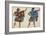 Two Pirates for Daphnis et Chloe, 1913-Leon Bakst-Framed Premium Giclee Print