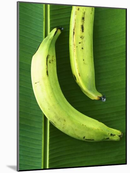 Two Plantains on a Banana Leaf-Armin Zogbaum-Mounted Photographic Print