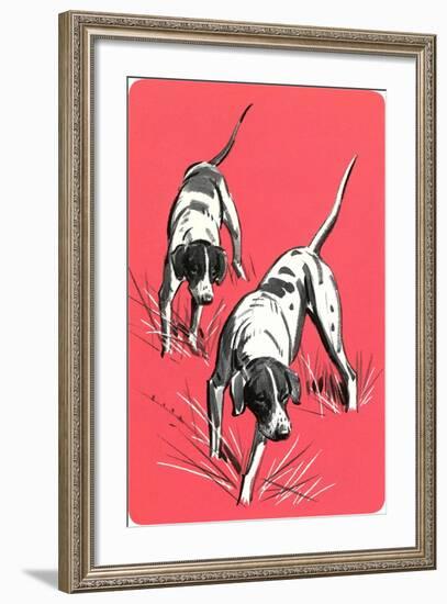 Two Pointers-null-Framed Art Print