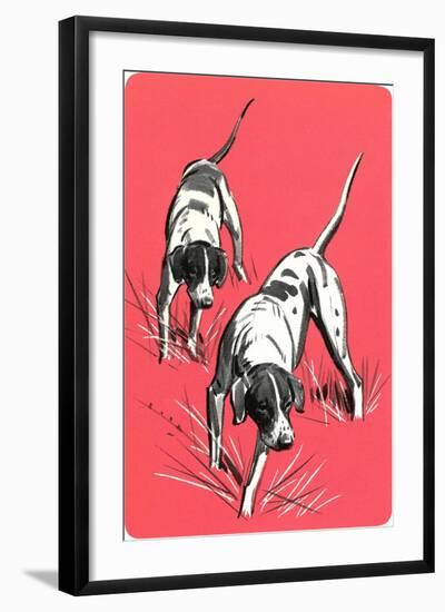 Two Pointers-null-Framed Art Print