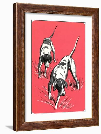 Two Pointers-null-Framed Art Print