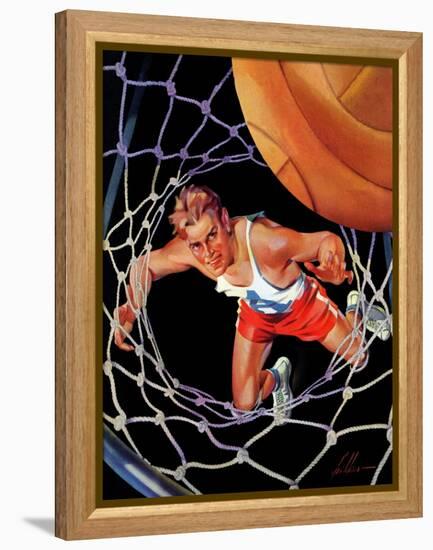 "Two Points," January 24, 1942-Ski Weld-Framed Premier Image Canvas