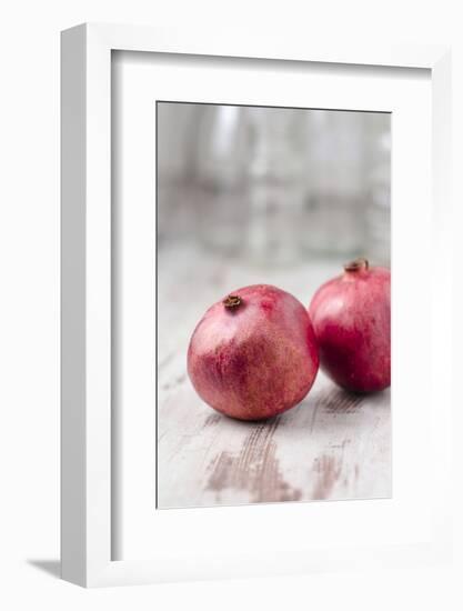 Two Pomegranates, Close-Up-Jana Ihle-Framed Photographic Print