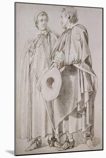 Two Poor Knights of Windsor-Sir Peter Lely-Mounted Giclee Print