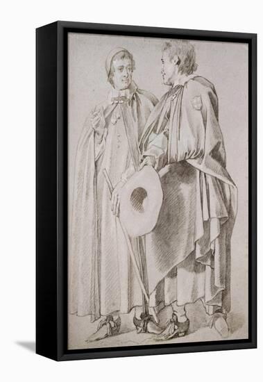 Two Poor Knights of Windsor-Sir Peter Lely-Framed Premier Image Canvas