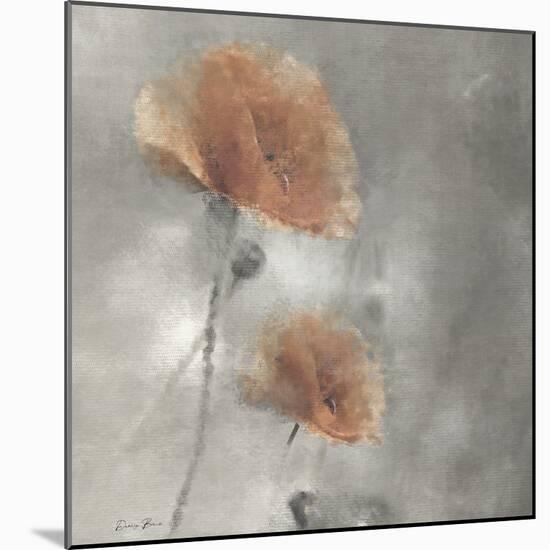 Two Poppies 1-Denise Brown-Mounted Art Print