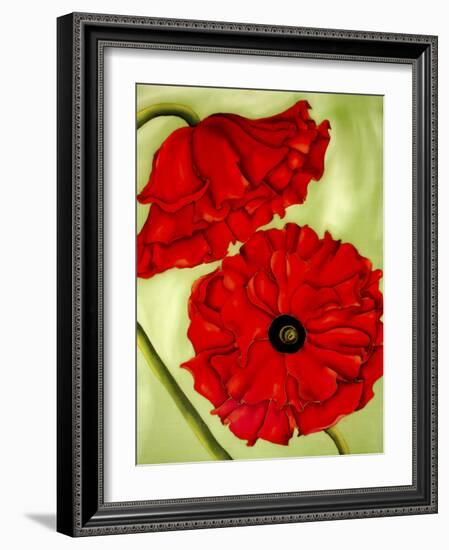 Two Poppies-Holly Carr-Framed Giclee Print