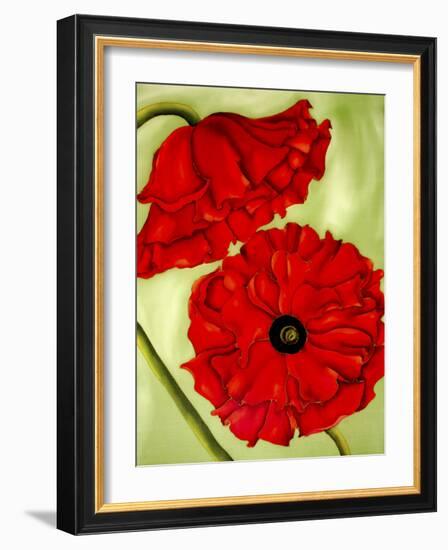 Two Poppies-Holly Carr-Framed Giclee Print